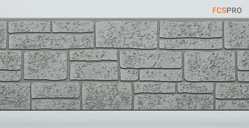 Фиброцементные панели FCS Simple АА6 (под камень) купить в Владивостоке