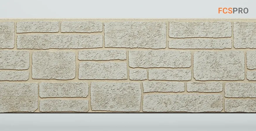 Фиброцементные панели FCS Simple АА6 (под камень) купить в Владивостоке