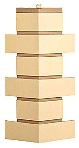 Угол T-Сайдинг, Кирпич Модерн Желтый купить в Владивостоке