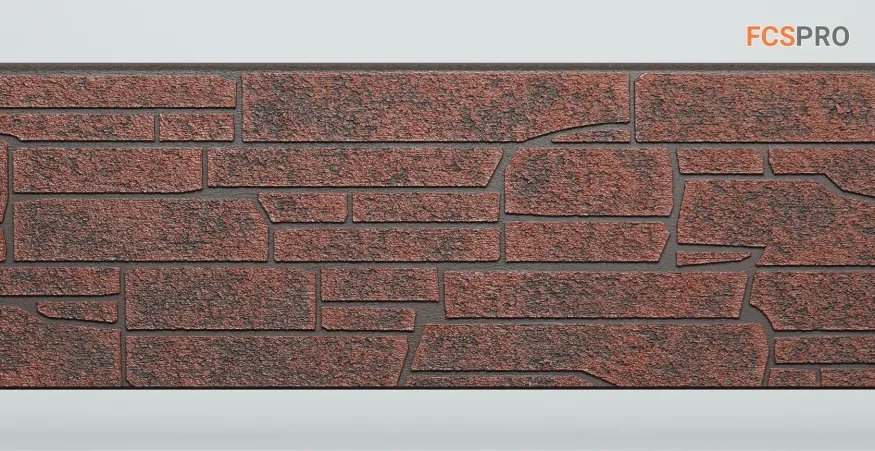 Фиброцементные панели FCS Simple АА7 (под камень) купить в Владивостоке