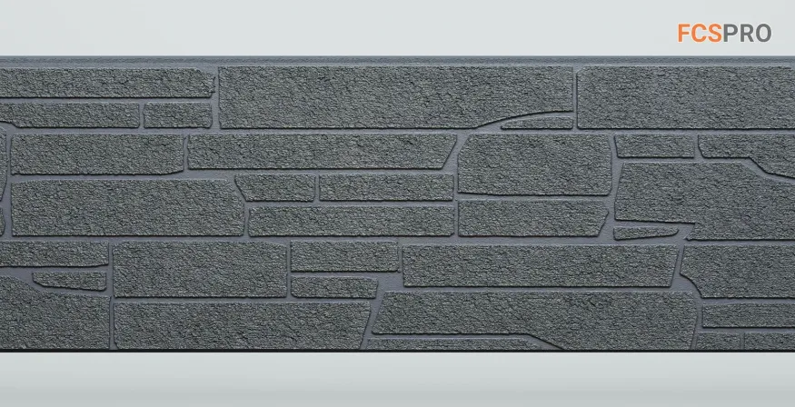 Фиброцементные панели FCS Simple АА7 (под камень) купить в Владивостоке