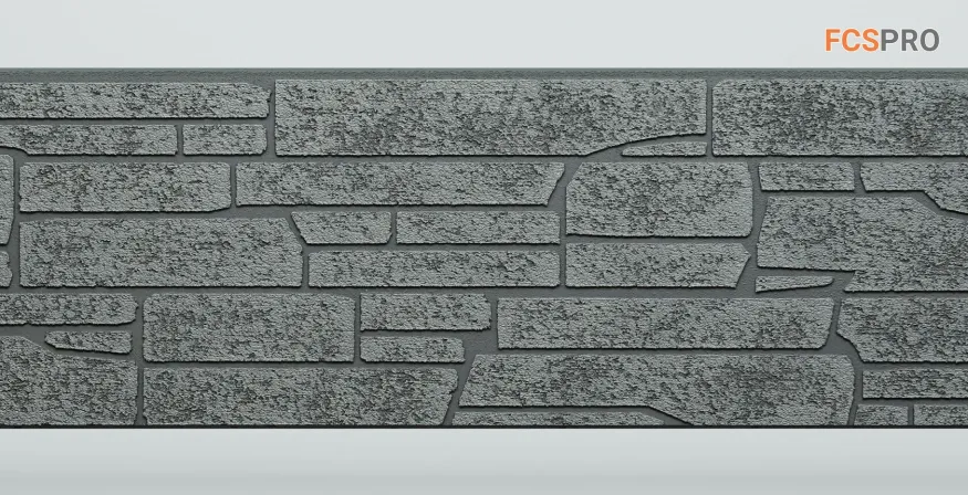 Фиброцементные панели FCS Simple АА7 (под камень) купить в Владивостоке