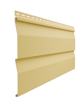 Виниловый сайдинг Docke, Корабельный брус D4.5D STANDARD, Лимон