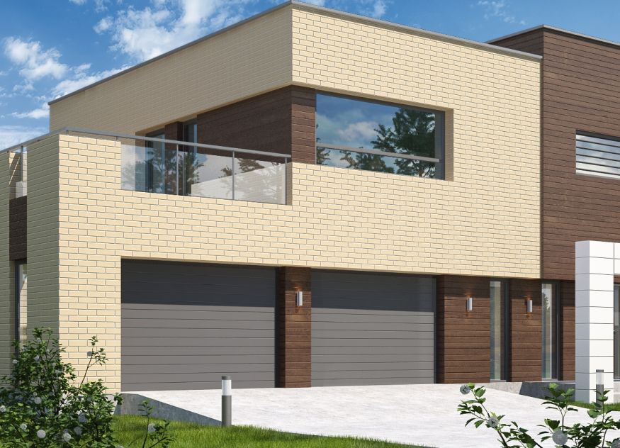 Фасадные термопанели Аляска серия Элевация 01. Krem glatt купить в Владивостоке