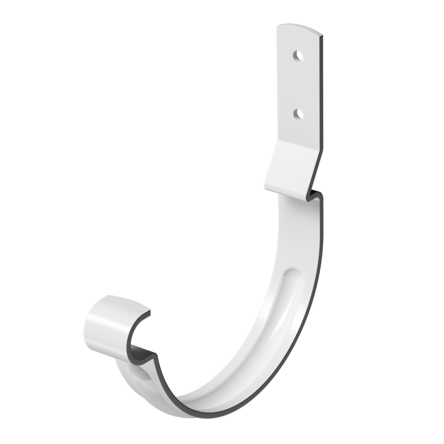 Короткий карнизный крюк Docke Stal Premium, цвет Пломбир купить в Владивостоке