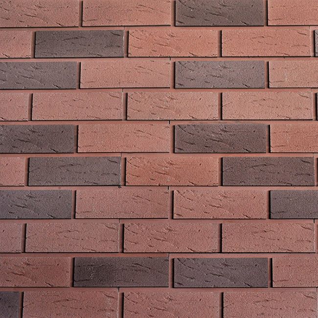 Фасадная плитка Кирисс Фасад, Гладкий кирпич с фаской и швом расшивки №14 купить в Владивостоке