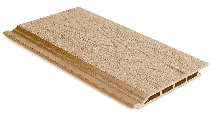 Фасадная панель ДПК АЙ-ТЕХПЛАСТ бронзового цвета купить в Владивостоке