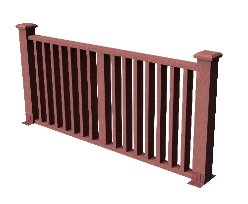 Декоративное ограждение из ДПК GRINDERDECO Риальто мербау купить в Владивостоке