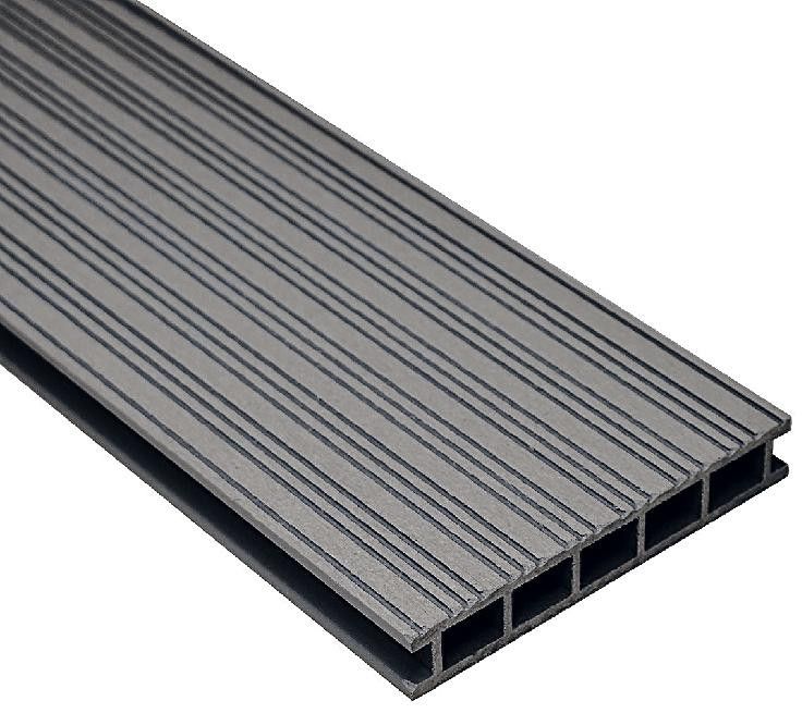 Террасная доска из ДПК Faynag Premium VELVET-ZEBRA - Цвет графит купить в Владивостоке