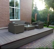 Террасная доска из ДПК Faynag Premium VELVET-ZEBRA - Цвет графит