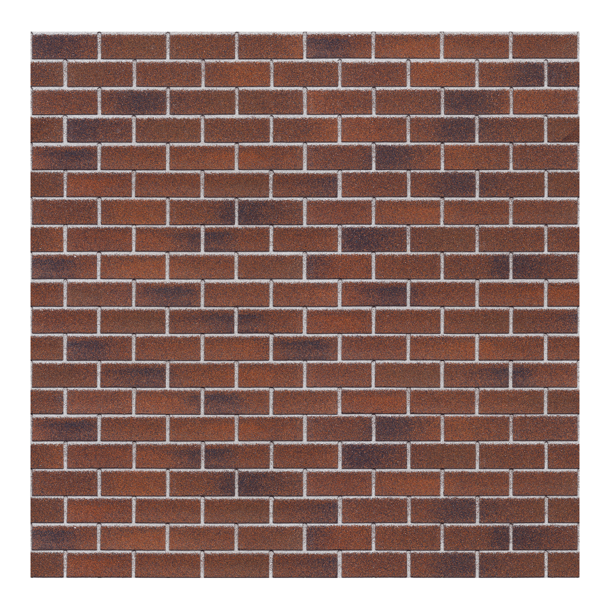 Битумная фасадная плитка Технониколь HAUBERK кирпич Баварский, 2 кв.м. купить в Владивостоке