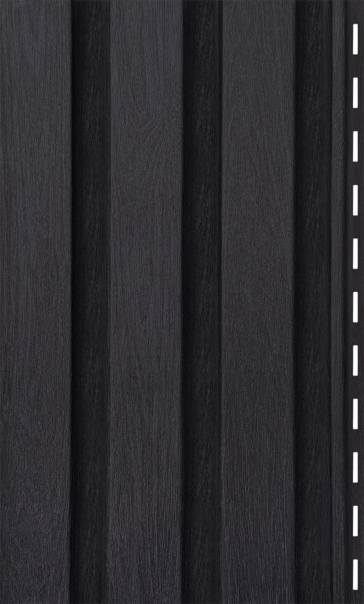 Сайдинг Ю-Пласт, Тимберблок, Рейка фасадная, Угольный купить в Владивостоке