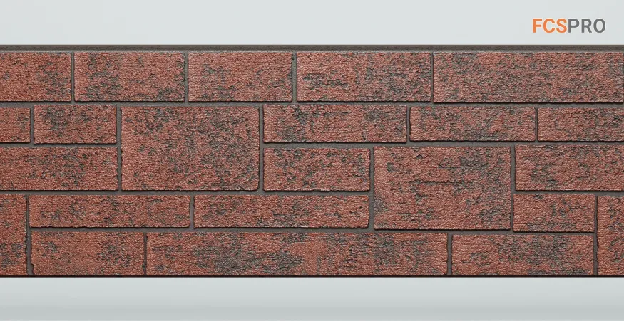 Фиброцементные панели FCS Simple АА8 (под кирпич) купить в Владивостоке