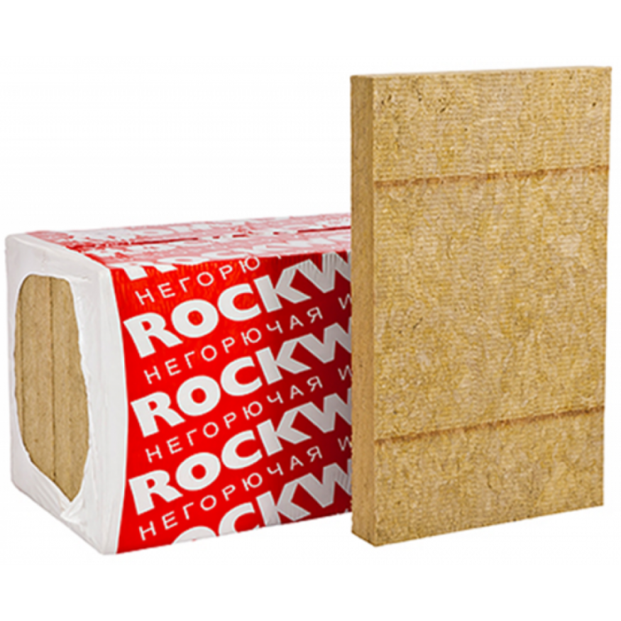 Утеплитель Венти Баттс 50х600х800 Rockwool купить в Владивостоке