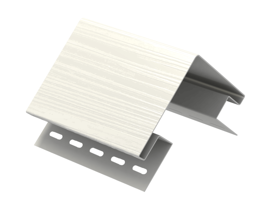 Наружный угол Ю-Пласт, Классический, Белый цвет купить в Владивостоке