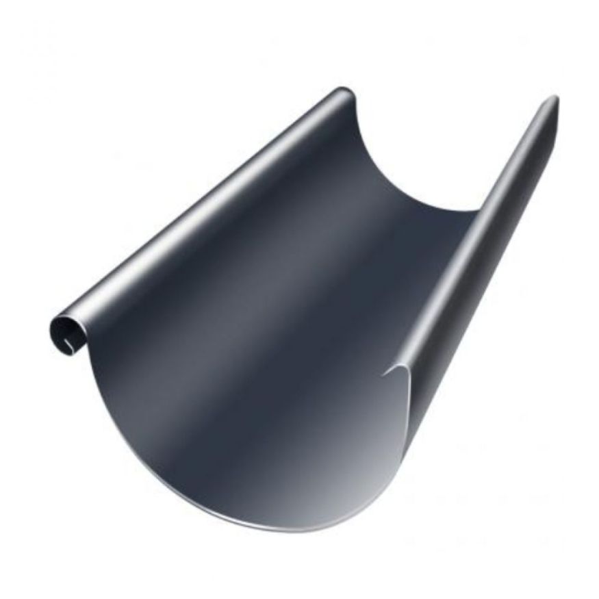 Водосточный желоб 3 метра, Grand Line, Серый (RAL 7024) купить в Владивостоке