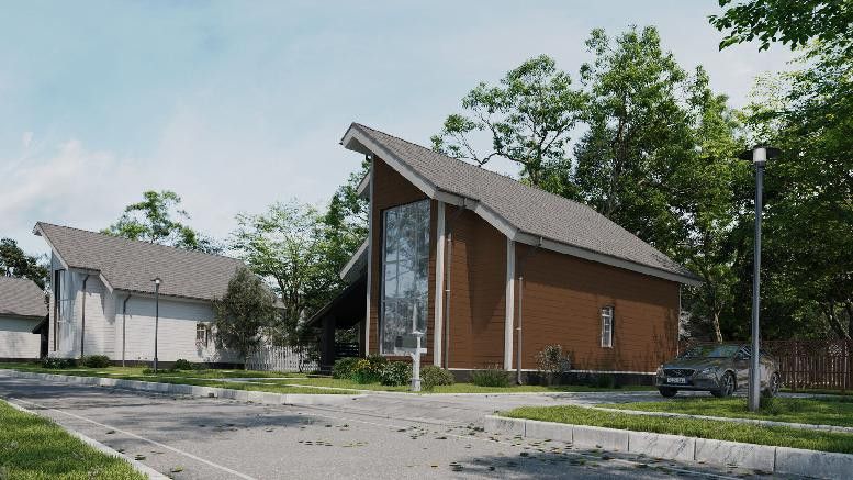 Фиброцементный сайдинг Фибростар Click КС 25 Цвет Гончарная Глина купить в Владивостоке