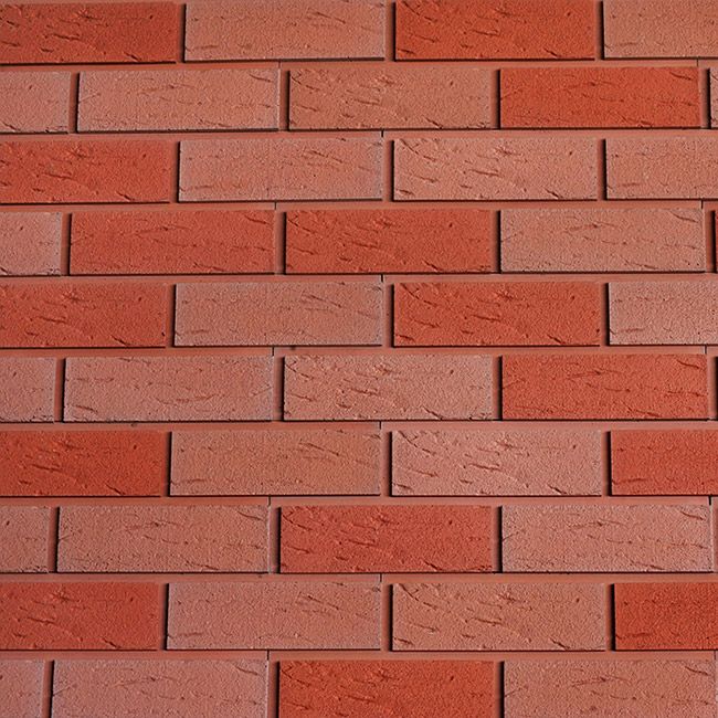 Фасадная плитка Кирисс Фасад, Гладкий кирпич с фаской и швом №15 купить в Владивостоке