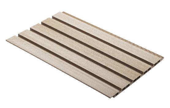 Фасадная панель GRINDERDECO, ДПК, двухсторонняя, Дуб выбеленный. купить в Владивостоке