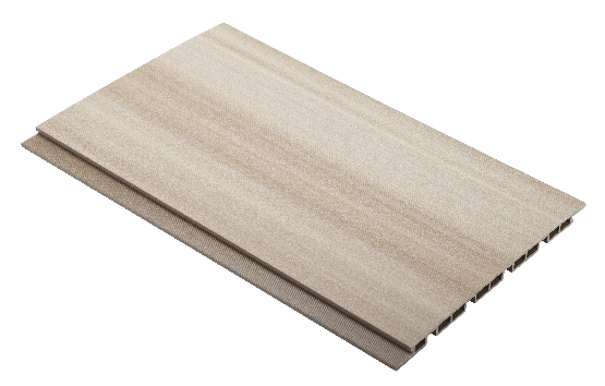 Фасадная панель GRINDERDECO, ДПК, двухсторонняя, Дуб выбеленный. купить в Владивостоке