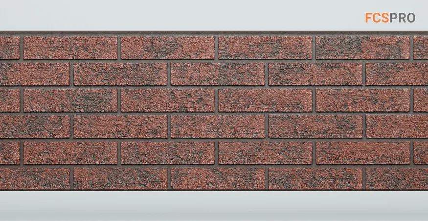 Фиброцементные панели FCS Simple АА9 (под кирпич) купить в Владивостоке