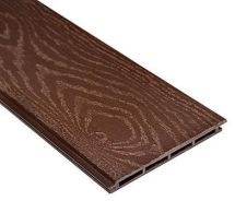 Фасадная доска ДПК Faynag Premium Fusto Bаgnato - Шоколадный цвет