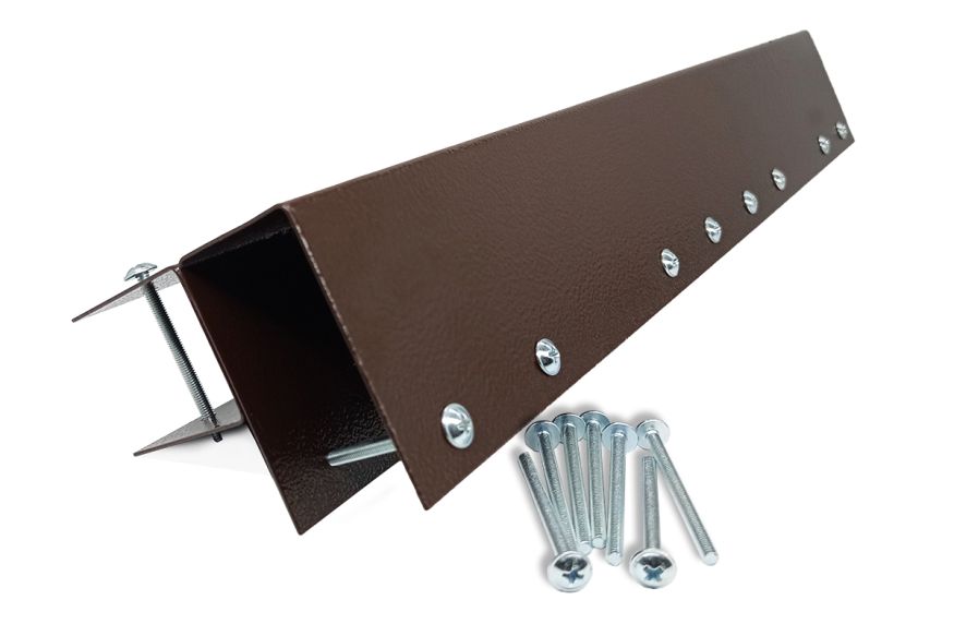 Шарнир для клумбы Holzhof 35*450мм (металл), 90град (комплект 4 шт) купить в Владивостоке