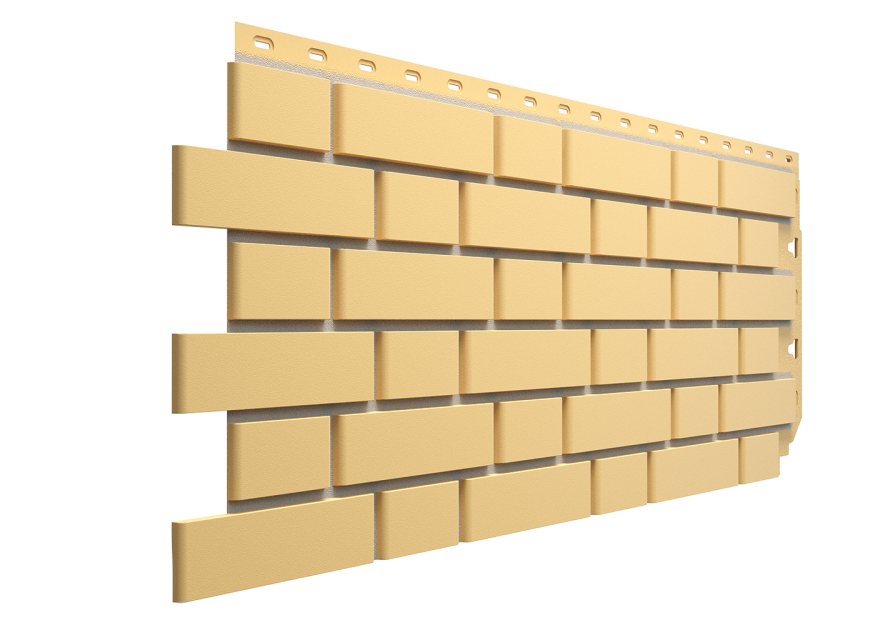 Фасадные панели Docke, Standard, Flemish (Флемиш) Жёлтый купить в Владивостоке