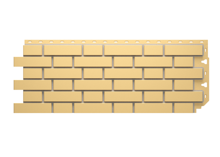 Фасадные панели Docke, Standard, Flemish (Флемиш) Жёлтый купить в Владивостоке