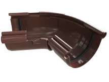 Угол желоба 120-145°, Альта-профиль, Элит Коричневый