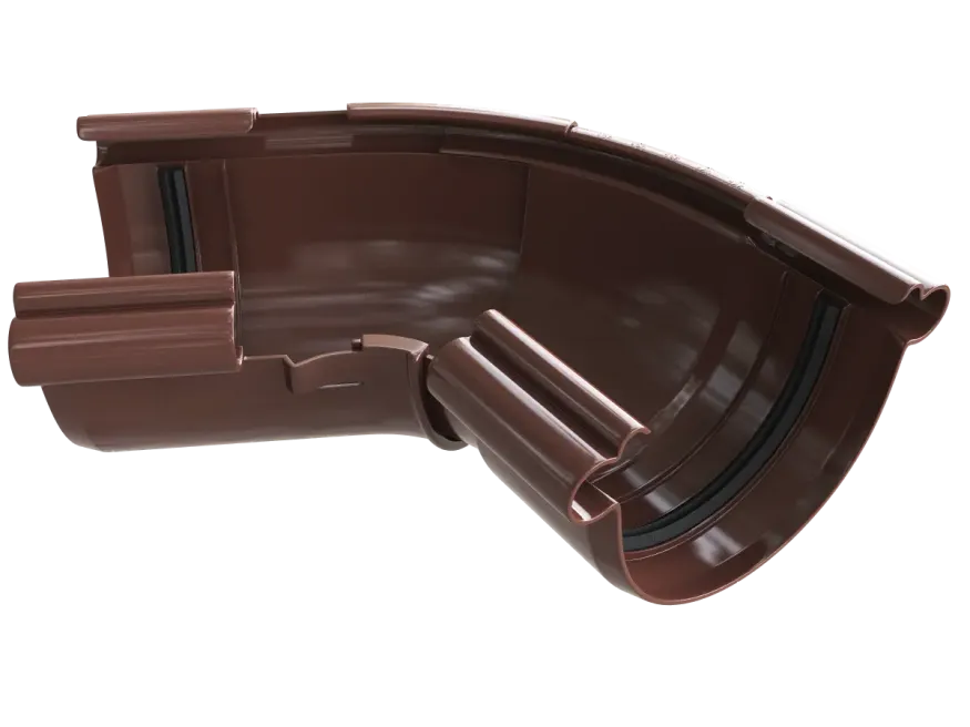 Угол желоба 120-145°, Альта-профиль, Элит Коричневый купить в Владивостоке