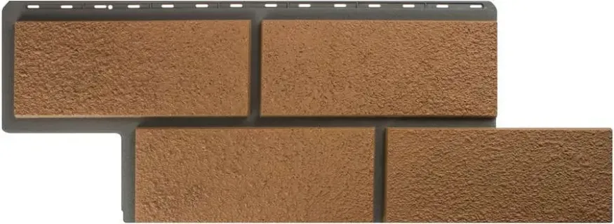 Фасадная панель Альта-Профиль Неаполитанский камень Персиковый купить в Владивостоке