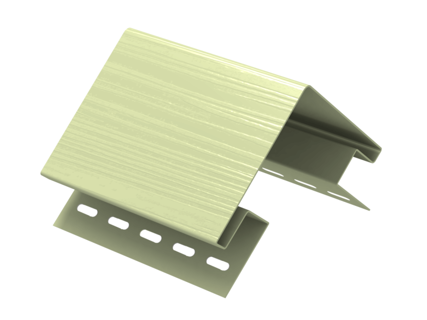 Наружный угол Ю-Пласт, Классика, Зеленый цвет купить в Владивостоке