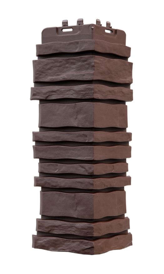 Угол наружный Grand Line, Сланец Classic, Шоколадный купить в Владивостоке