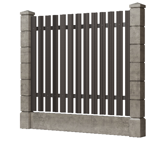 Заборная доска GRINDERDECO, ДПК, шлифованная цвет Асфальт. купить в Владивостоке