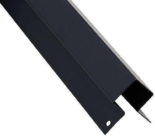 Внешний симметричный угол FCS Group цвет RAL 7024. купить в Владивостоке