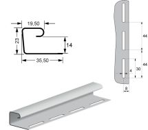 J-Профиль Grand Line Коричневый цвет