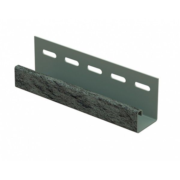 J-планка Ю-Пласт Стоун Хаус Камень, Изумрудный купить в Владивостоке