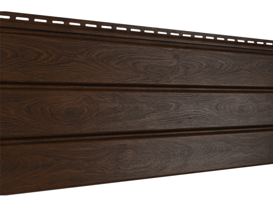 Софит PRO под дерево, Ю-пласт, Тёмный орех (с частичной перфорацией) купить в Владивостоке