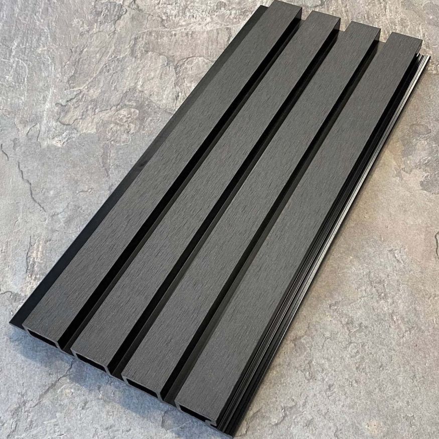 Фасадная реечная панель EasyDecking, Wood-X, Черное дерево купить в Владивостоке