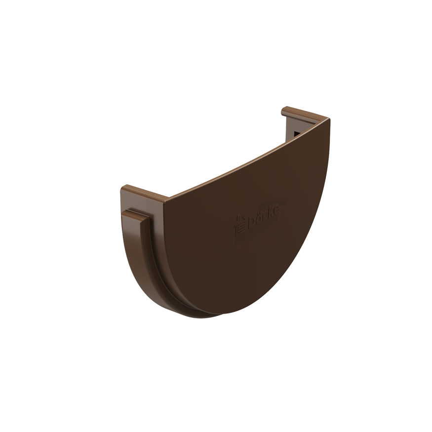 Заглушка для желоба Docke Standard, цвет светло-коричневый. купить в Владивостоке