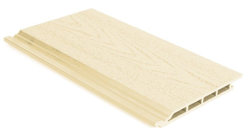 Панель фасадная ДПК AЙ-ТЕХПЛАСТ цвета слоновой кости купить в Владивостоке