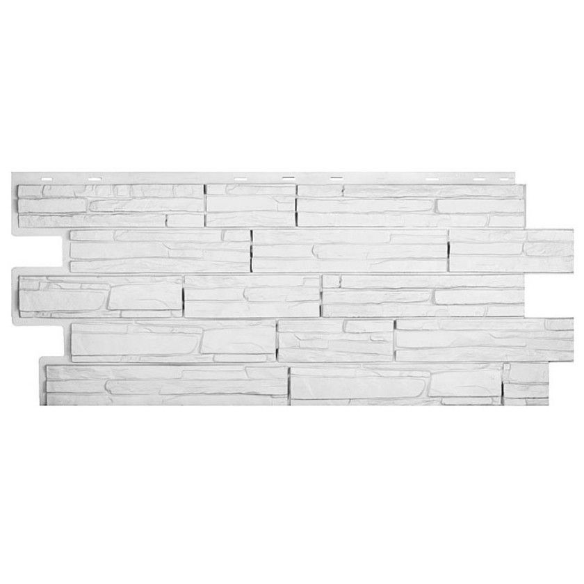 Фасадная панель T-Сайдинг, Альпийская Сказка, Белый купить в Владивостоке