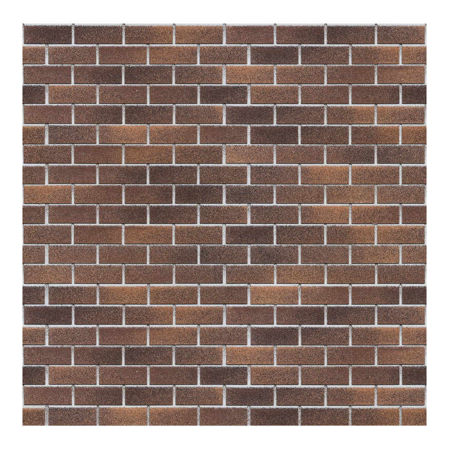 Фасадная битумная плитка Технониколь HAUBERK кирпич Бельгийский, 2 кв.м. купить в Владивостоке