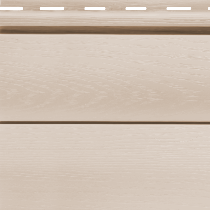 Виниловый сайдинг Fineber, BLOCKHOUSE, Цвет слоновой кости. купить в Владивостоке