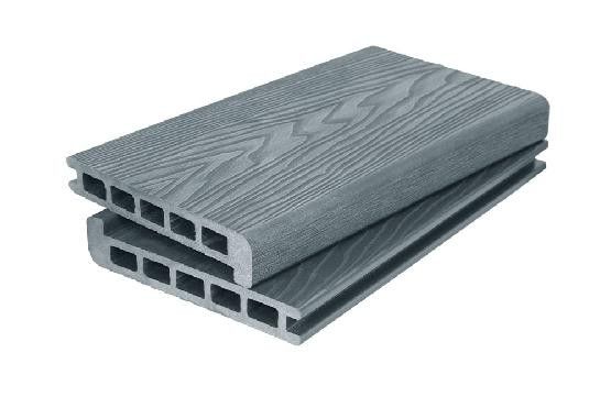 Ступень 3D GardenParkett с древесной текстурой, Серый цвет купить в Владивостоке