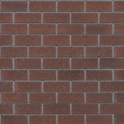 Фасадная битумная плитка Технониколь HAUBERK кирпич Обожжённый, 2.2 кв.м.