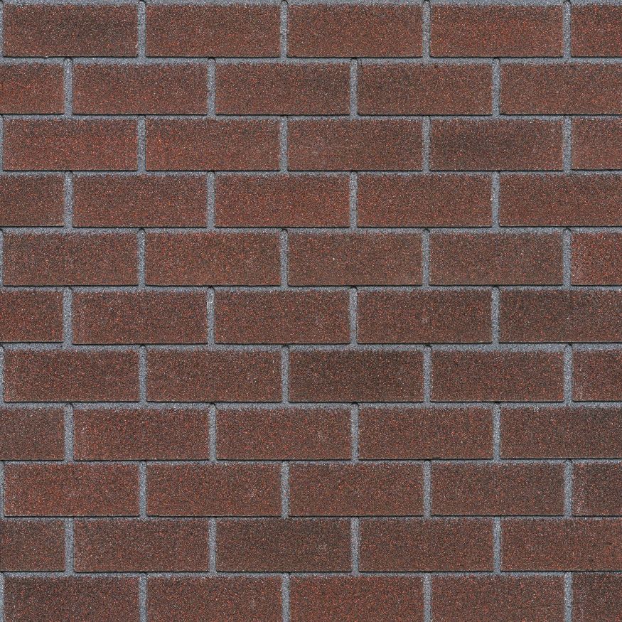Фасадная битумная плитка Технониколь HAUBERK кирпич Обожжённый, 2.2 кв.м. купить в Владивостоке
