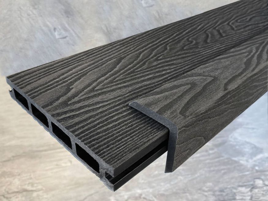 Террасная доска ДПК EasyDecking, Wood-X, Черное дерево купить в Владивостоке