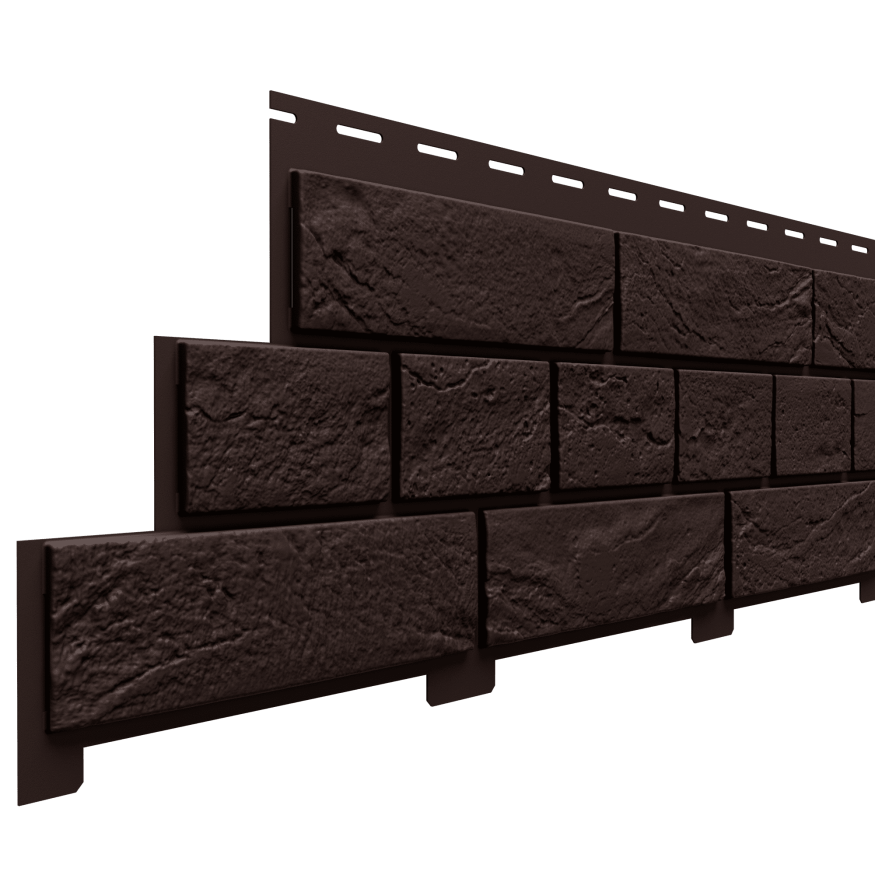 Фасадная панель Доломит, Кирпич Славянка, Цвет Корица купить в Владивостоке